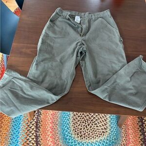 Carhartt Men's duck canvas Pants size 36 X 32
